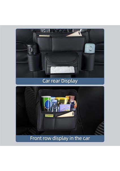 Kupa Tutucu Araba Doku Tutucu Çok Amaçlı Araba Cep El Çantası Organizatör ile Koltuklar Arasında Araba Depolama Cebi (Yurt Dışından) fırsatları