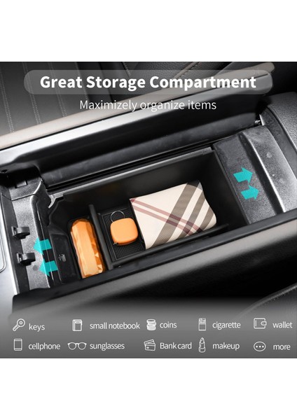 Mercedes Benz Glc Sınıfı X254 2023 2024 Koltuk Emme Depolama Kutusu Tepsi Aksesuarları Için Merkez Konsol Organizatörü (Yurt Dışından) fırsatları