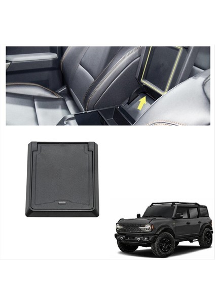 Ford Bronco Için 2021-2023 Araba Semirliği Gizli Bölme Saklama Kutusu Organizatör Tepsisi Iç Aksesuarları Ekle (Yurt Dışından) modelleri