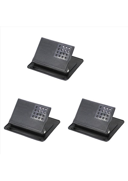 3x Araba Gösterge Tablosu Çok Fonksiyonlu Sihirli Taşınabilir Telefon Tutucu Silikon Slic Slip Mat Gps Navigatör Montaj Braket Iç Mekan (Yurt Dışından)
