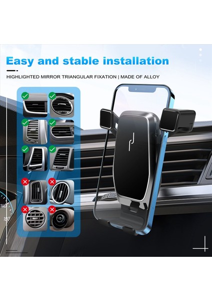 Toyota Corolla Altis Aksesuarları Için Araba Montaj Telefon Tutucu Hava Havalandırma Klibi Cep Telefonu Sahibi 2019 2020 Araba Aksesuarları (Yurt Dışından) fırsatları