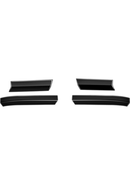 Toyota Tacoma 2024 Araç Dış Aksesuarlar Için Araba Yan Dikiz Ayna Trim Şerit Stickers Gloss Siyah (Yurt Dışından)