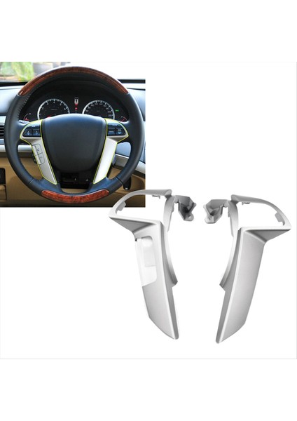 78515TA0A41ZA Araç Direksiyon Simidi Düğmeleri Honda Accord Için Delikli Trim Kapak 2008-2013 Odyssey Cruise Switch Frame (Yurt Dışından) modelleri