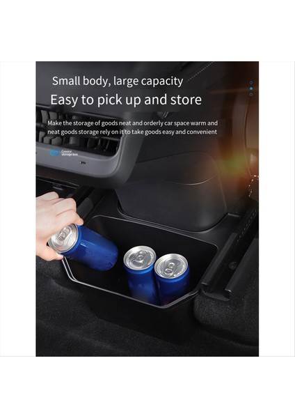 Tesla Model Y Araba Depolama Dekorasyonu Için Arka Koltuk Depolama Kutusu Araç Depolama Kutusu Araç Çöp Kutusu (Yurt Dışından) fırsatları