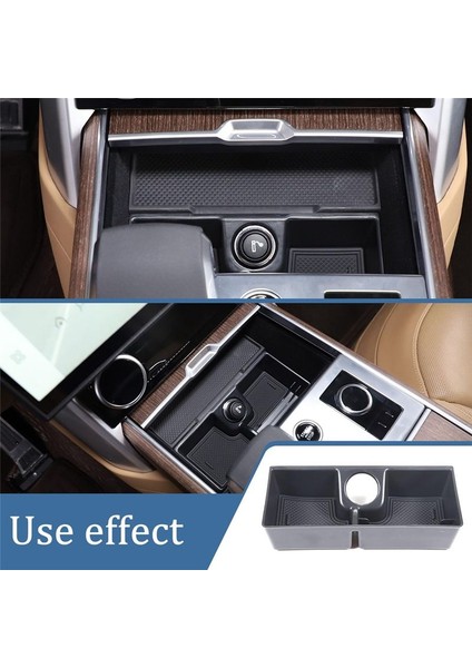 Land Rover Range Rover Vogue 2023 Aksesuarları Için Orta Konsol Koltuk Saklama Kutusu Tepsi Organizatörü (Yurt Dışından)