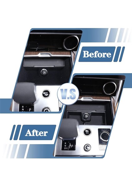 Land Rover Range Rover Vogue 2023 Aksesuarları Için Orta Konsol Koltuk Saklama Kutusu Tepsi Organizatörü (Yurt Dışından) modelleri