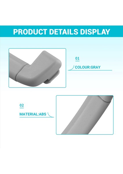 Araba Ikinci Sıra Iç Çatı Güvenliği Tutucu Çatı Çekme Tutağı Land Rover Range Rover Sport 2014-2020 Gri Için LR059987 (Yurt Dışından) fırsatları