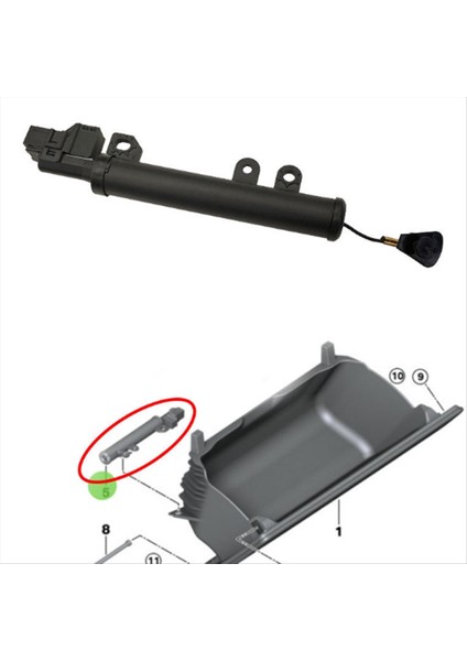 Bmw 5 Serisi G60 G68 2024+ Eldiven Kutusu Şok Emici (Yurt Dışından) modelleri