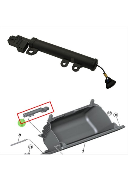 Bmw 5 Serisi G60 G68 2024+ Eldiven Kutusu Şok Emici (Yurt Dışından) fırsatları