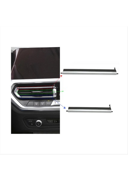 Araba Merkezi Alt Sol Klima Havalandırma Grill Bıçağı Onarım Kiti Bmw 3 Serisi G20 2019-2022 Z4 G29 2017-2023 (Yurt Dışından) modelleri