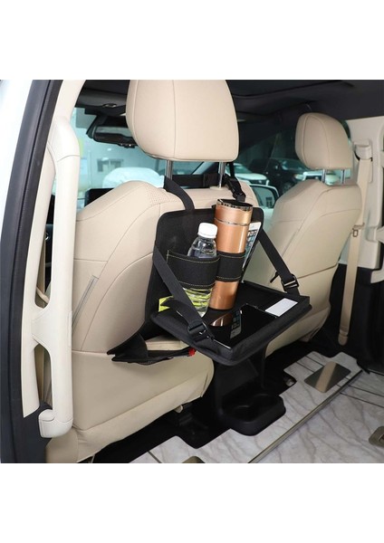 Toyota Sienna Için 2022 2022 2023 Katlanabilir Masa Tepsisi Tutucu Organizatör Seyahat Aksesuarları ile Araba Arka Koltuk Organizatörü (Yurt Dışından) modelleri