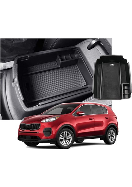 Merkez Konsol Koltuk Saklama Kutusu Tutucu Iç Organizatör Kia Sportage 2017 - 2021 Için Eldiven Tepsisi Aksesuarları (Yurt Dışından) fiyatları