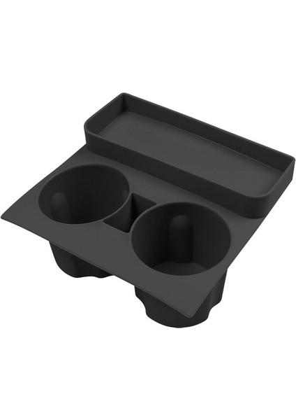 Araba Merkezi Kontrol Su Kupası Sınırlayıcı Tesla Model 3 Için Tek Parçalı Silikon Su Kupası Tutucu Ped 3 Y 2021-2023 Siyah (Yurt Dışından)