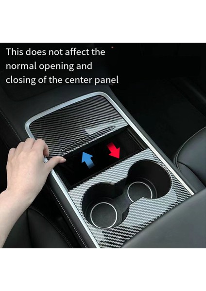 Tesla Model 3 / Y Iç Modifikasyon Için Otomobil Merkezi Konsol Dekoratif Panel Yama Kiti (Yurt Dışından) fırsatları