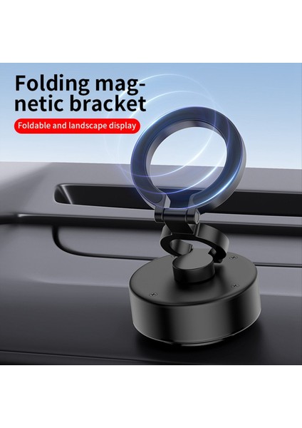 Akıllı Araba Montaj Manyetik Cep Telefonu Tutucu Evrensel Adsorpsiyon Braket Vakum Adsorpsiyon Kararlı Montaj Siyah (Yurt Dışından) fiyatları