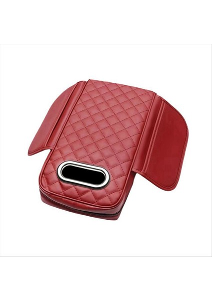 Araç Kol Dayama Kapağı Pu Doku Doku Depolama Bellek Köpük Liği Otomobil Merkezi Arm Emri Koruyucu Yastık Desteği B (Yurt Dışından)