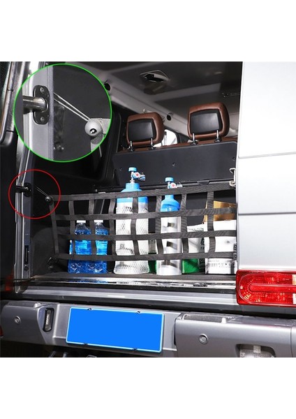 Mercedes Benz G Sınıfı W463 2004-2018 Için Araba Arka Kargo Depolama Organizatör Bagaj Net Tutucu Aksesuarları (Yurt Dışından) modelleri
