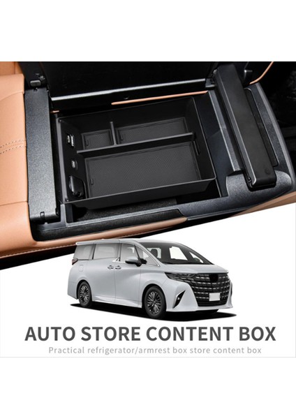 Toyota Alphard 40 Serisi 2023+ Otomobil Aksesuarları Için Araba Merkez Konsolu Koltuk Saklama Kutusu Iç Organizatör Eldiven Tepsisi (Yurt Dışından) fırsatları