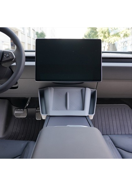 Tesla Model 3 2024 Highland Center Konsolu Kablosuz Şarj Silikon Pad Organizatör Iç Aksesuarlar (Yurt Dışından) fiyatları