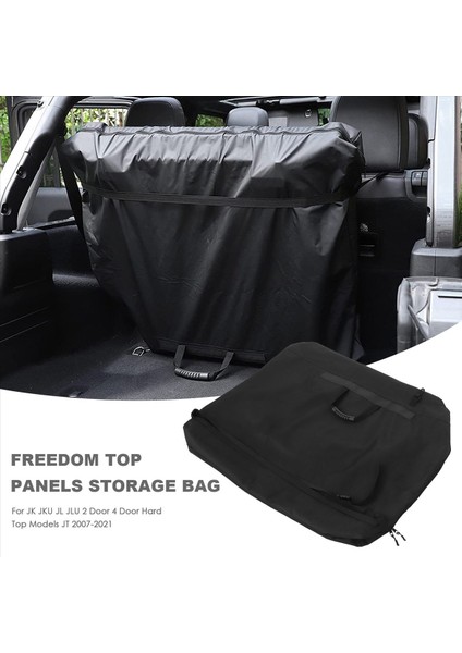 Özgürlük En Iyi Paneller Jeep Wrangler Için Depolama Çantası Jk Jku Jl Jlu 2 Kapı 4 Kapı Sert Üst Modeller Jt 2007-2021 (Siyah) (Yurt Dışından) fırsatları