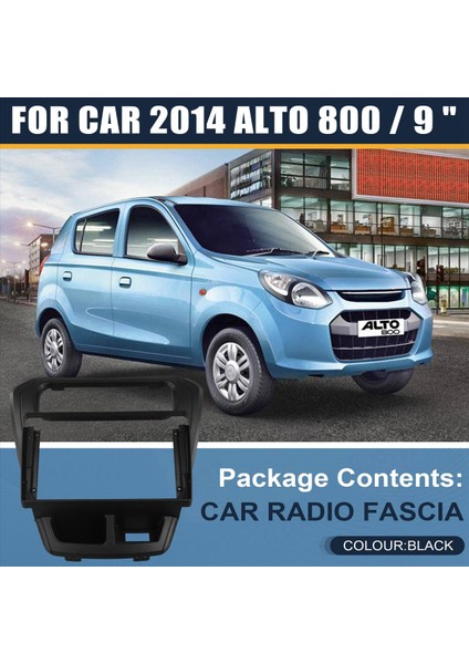Suzuki Için Araba Radyosu Fasya Çerçevesi 2014 Alto 800 9 Inç Stereo Panel Android Radyo Dash Takım Paneli Kiti (Yurt Dışından) fırsatları