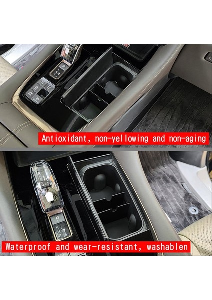 Toyota Alphard Vellfıre Için Araba Merkezi Konsol Silikon Su Kupası Tutucu Saklama Kutusu 40 Serisi 2024 Lhd (Yurt Dışından) indirimleri