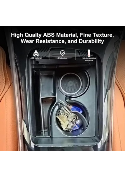 Mercedes Benz Glc Sınıfı X254 2023 2024 Sable Kutu Tava Iç Aksesuarları Için Merkez Konsol Organizatörü (Yurt Dışından) fiyatları