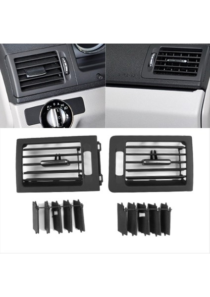 Araba Gösterge Tablosu A/c Hava Havalandırma Grille Kapak Mercedes Benz C Sınıfı W204 2008-2010 Lhd Klima Outlet Panel (Yurt Dışından) indirimleri