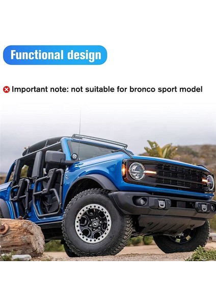 Ford Bronco 2021 2022 2023 Dişli Yan Depolama Kutusu Iç Aksesuarlar Için Merkez Konsol Dişli Vites Organizatör Tepsisi (Yurt Dışından) fırsatları