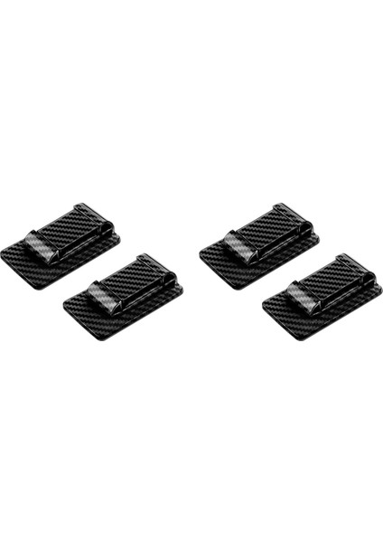 4x Araç Güvenliği Emniyet Beledesi Sabit Toka Emniyet Beliyesi Durdurucu Cihaz Emniyet Bellek Slip Slip Sıkma Klipsli Araç Iç Aksesuarları B (Yurt Dışından)