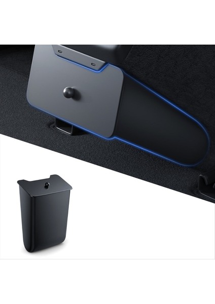 Tesla Model 3 Highland 2023-2024 Için Araba Manyetik Arka Depolama Kutusu Araba Manyetik Çöp Kutusu Araba Iç Aksesuarları (Yurt Dışından) indirimleri