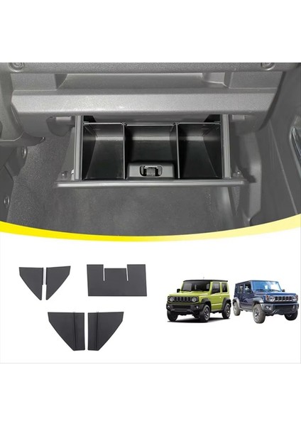 Suzuki Jimny 2019-2025 Ortak Pilot Eldiveni Kutusu Bölme Organizatör Aksesuarları (Yurt Dışından) indirimleri