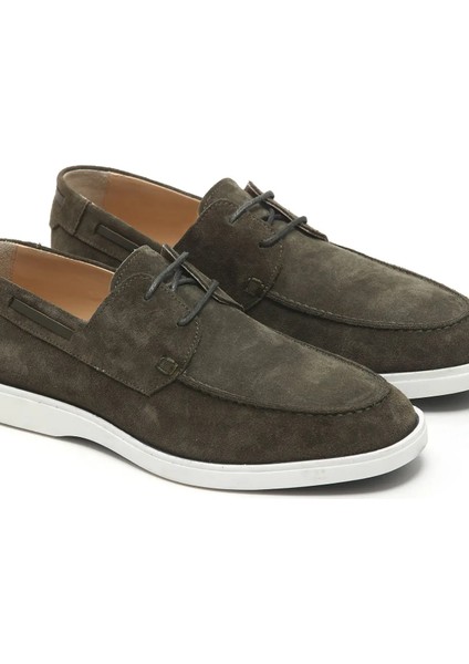 Haki Süet Casual Ayakkabı