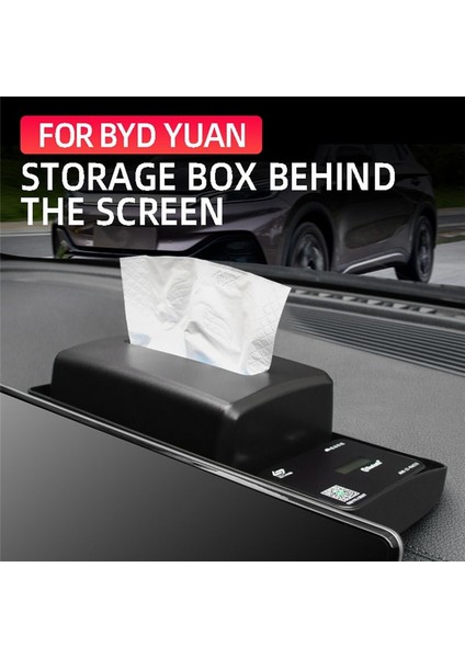 Byd Atto 3 Yuan Plus 2022 2023 Araba Gezinme Ekranı Arka Depolama Tepsisi Gizli Doku Kutusu Organizatör (Yurt Dışından) fiyatları