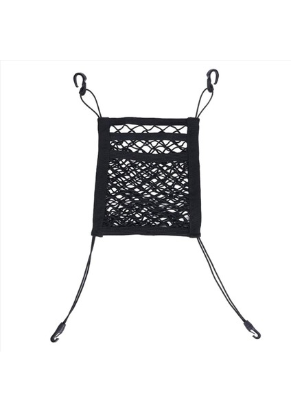 3x 3 Katmanlı Araba Örgüsü Gerilebilir Koltuk Arka Çantası Arka Koltuk Evcil Hayvan Çocuklarının Bariyeri Kargo Dokusu Çanta Sahibi (Yurt Dışından) fırsatları