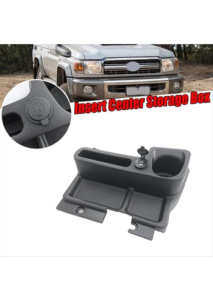Toyota Land Cruiser LC70 LC71 LC76 LC77 LC79 Için USB Portlu Araç Depolama Tepsisi Merkezi Konsol Kutu Kuponu (Yurt Dışından) fiyatları