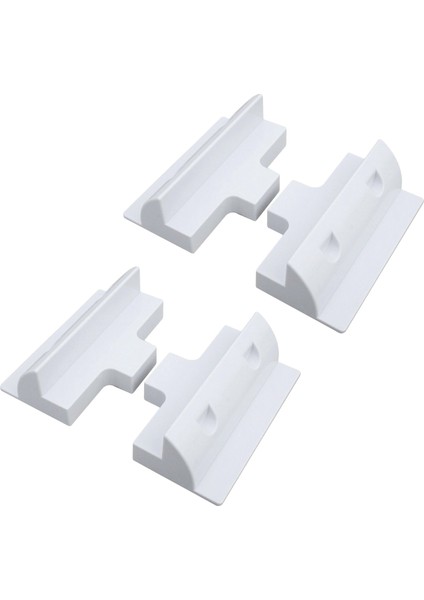 Karavan Yacht Boot Rv Için 4 Pcs Güneş Paneli Yan Montaj Kiti Rv (Yurt Dışından)