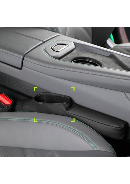 Araba Koltuk Alanı Dolgu 2pcs Yükseltilmiş Koltuk Alan Dolgu Organizatörü Ekstra Saklama Kutusu Araba Suv Kamyon Için (Yurt Dışından)