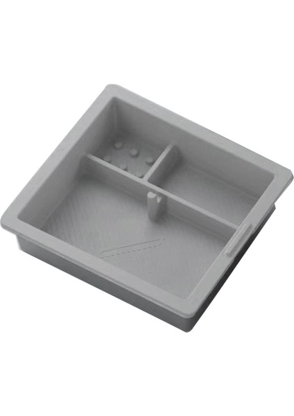 Tesla Model 3+ Için Yeni Model3 Merkez Konsol Saklama Kutusu Organizatör Iç Aksesuarlar Silikon Gri (Yurt Dışından)