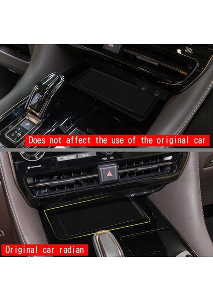 Toyota Alphard/vellfire 40 Serise 2023+ Merkez Konsolu Kablosuz Şarj Cihazı Mat Anti-Slip Pad Lhd (Yurt Dışından) indirimleri