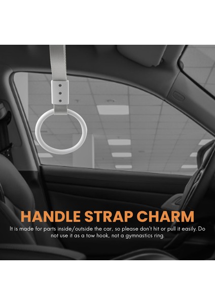 Halka Sapı Kayış Cazibesi Yuvarlak Jdm Tsurikawa Ring Metro Tren Otobüs Kolu Kayış Cazibesi Sürüklenmesi (Yurt Dışından) fırsatları