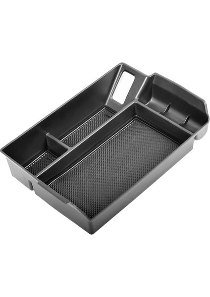 Toyota Sienna 2021 2022 Aksesuarlar Için Orta Konsol Organizatör Tepsisi Siyah Kaymaz Paspaslı Depolama Kutusu Ekleme Kutusu (Yurt Dışından)