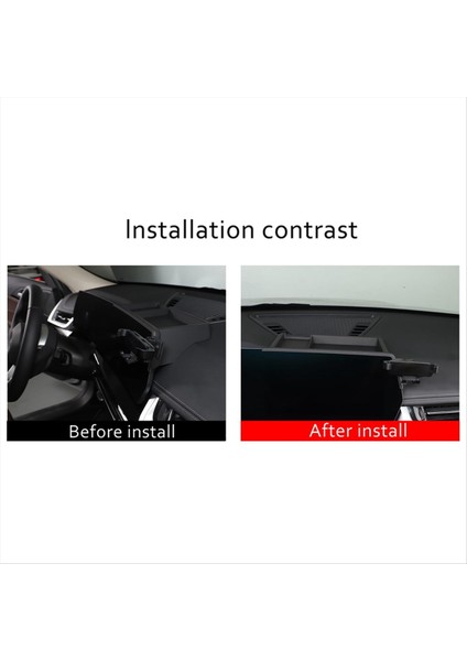 Bmw X1 U11 2023-2024 Merkezi Kontrol Gezinme Telefon Tutucu Saklama Kutusu Telefon Tutucu Tepsi Araç Aksesuarları (Yurt Dışından) fırsatları