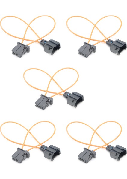 5x Çoğu Fiber Optik Döngü Bypass Bmw Mercedes-Benz Için Erkek ve Kadın Kit Adaptörü (Yurt Dışından)