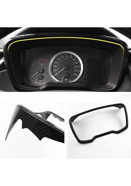 Toyota Corolla 2019-2023 Için Karbon Fiber Abs Gösterge Paneli Dekor Çerçeve Döşeme (Yurt Dışından) fiyatları