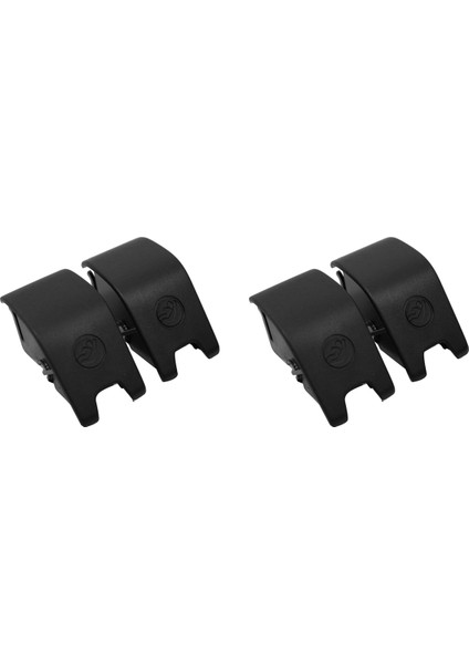 2paır 8V0887187 Otomobil Koltuğu Kancası Isofix Kapak Trim Çocuk Kısıtlama Audi A3 V8 2015-2023 Siyah Isofix Yuva Kapağı (Yurt Dışından)