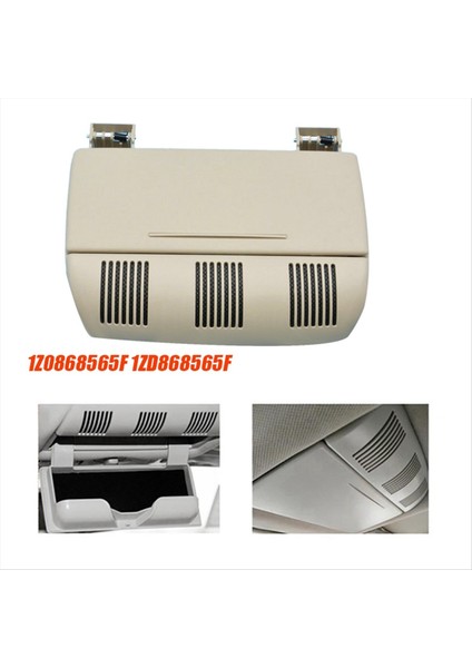 Araba Çatı Camları Torpido Kutusu 1Z0868565F Skoda Octavıa Fabıa Için 1ZD868565F Merkezi Gözlük Kutusu Bej (Yurt Dışından) fırsatları