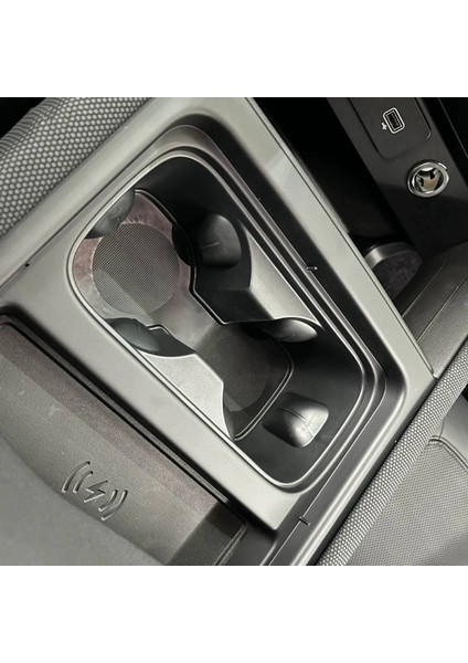 Land Rover Defender Için 2x 2023-2024 Otomobil Merkezi Konsol Kupası Kavurma Kupası Tutucu Aksesuarlar Ekleme Tpe Siyah (Yurt Dışından) fırsatları