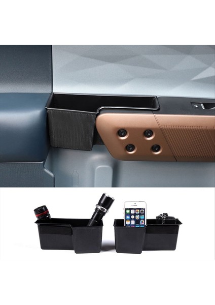 Ford Maverick Için 2022 2023 Kapı Yan Depolama Kutusu - Koltuk Kabuğu Kapı Organizatör Sapı Pocket Uç (Arka Kapı) (Yurt Dışından) modelleri