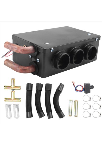 12V Araba Kamyonu Evrensel Dolandırıcı Araba Isıtıcı Üç Delikli Su Isıtma Isıtma Fanı (Yurt Dışından) fırsatları